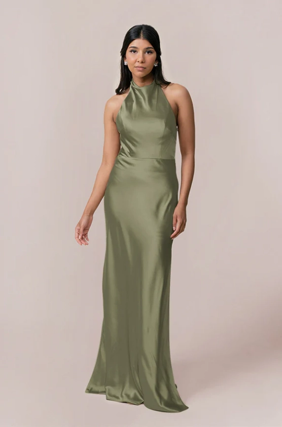 Veronica Satin Dress