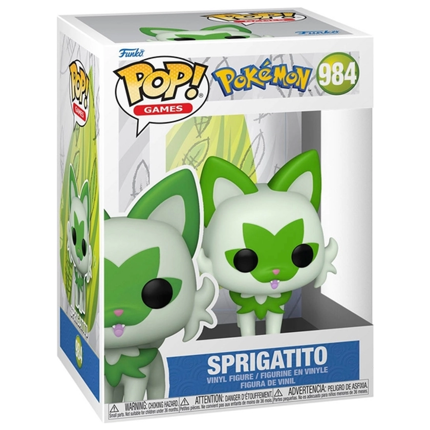 POP! Vinyl 984: Pokémon Sprigatito | Smyths Toys UK