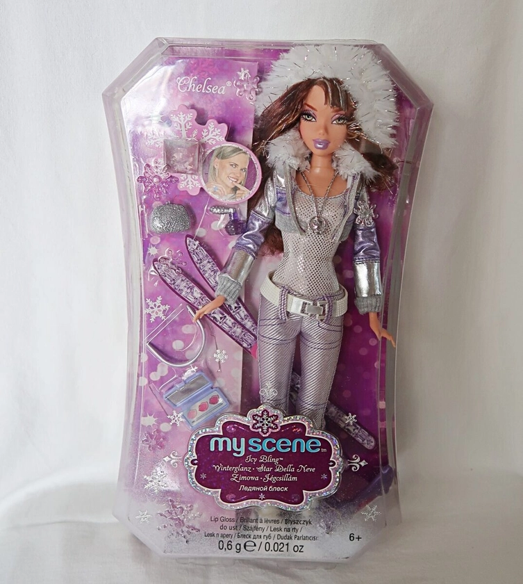 RARE Mattel Barbie My Scene Icy Bling Chelsea K8339 2006