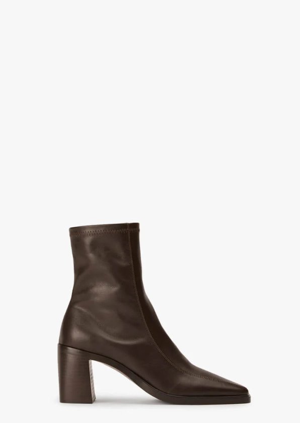 Dusty Choc Como Ankle Boots | Boots | Tony Bianco