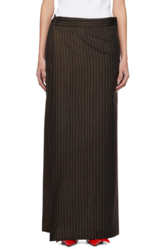 Jean Paul Gaultier - Brown 'The Suit Pant Skirt' Trousers