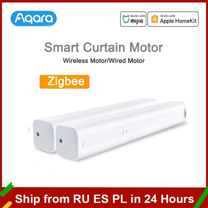 Aqara – Rideau Électrique Intelligent B1, Télécommande Sans Fil Zigbee, Avec Batterie, App Mi Home, Pour Maison Connectée - Intelligent Télécommande - AliExpress