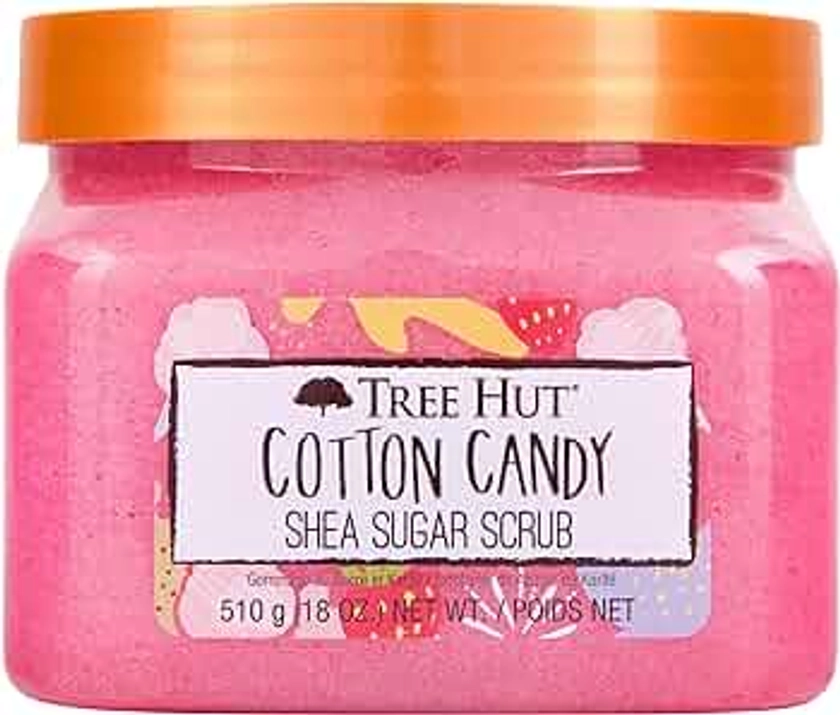 Tree Hut Cotton Candy Shea Sugar Scrub, 510 Grams