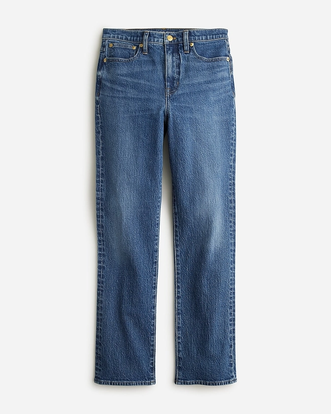 Petite classic straight jean in Bronson wash