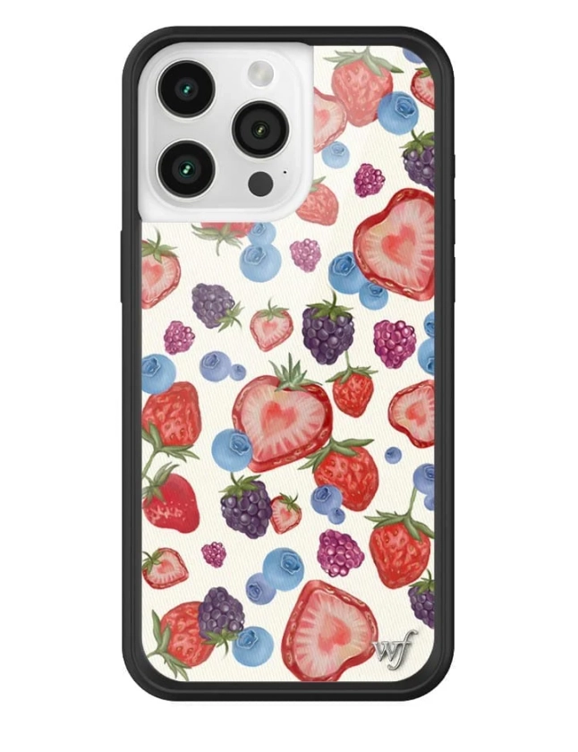 Wildflower Fruit Tart iPhone Case