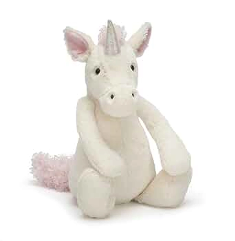 Jellycat Bashful Unicorn Stuffed Animal, Large 15 inches | Mythical Plush Toy | Classic Children's Gift