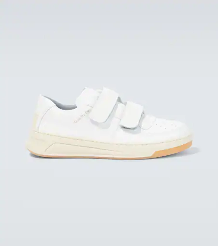 Baskets en cuir en blanc – Acne Studios | Mytheresa