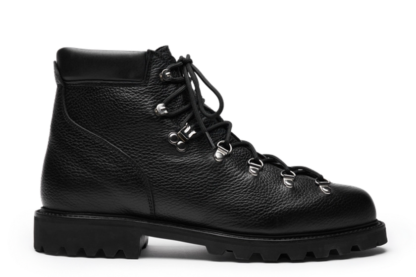 The Hiking Boot - Black Grain | Goodyear Welted | MORJAS