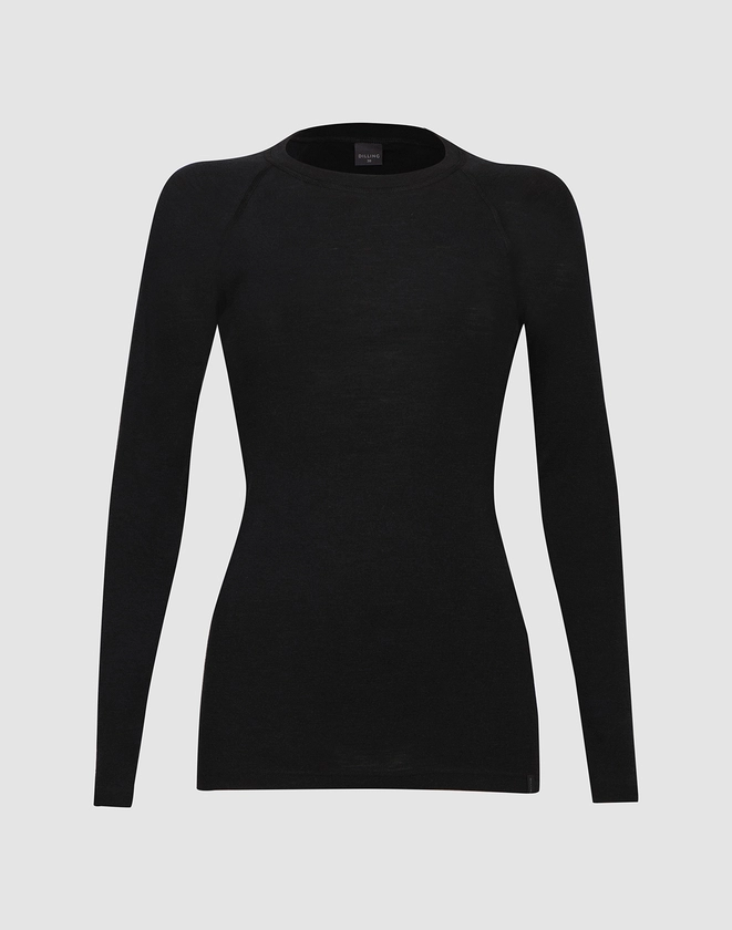 Women's merino wool raglan sleeves