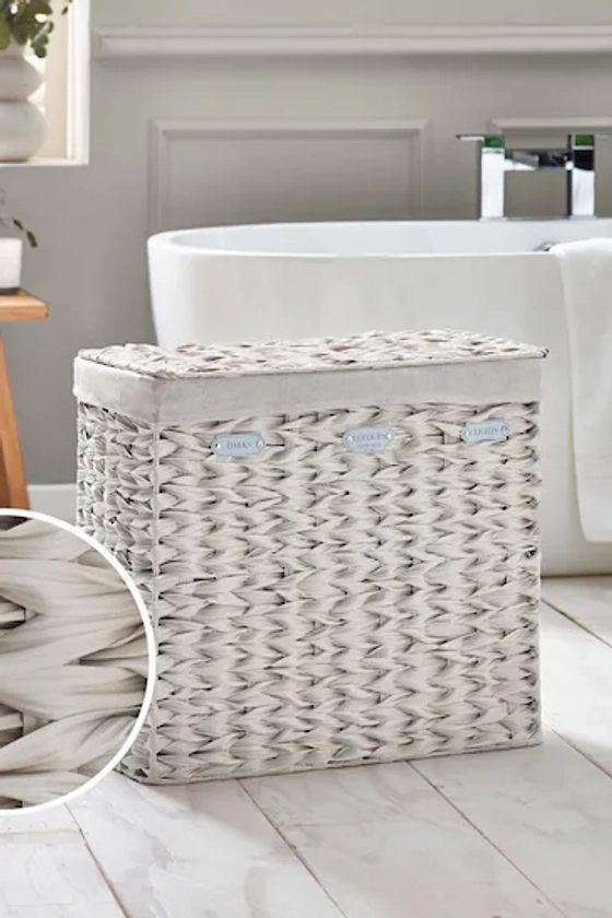 Buy Cream Hepworth Wicker Sorter Laundry Hamper from the Next UK online shop