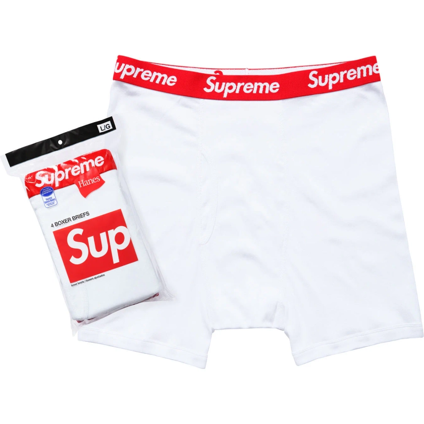 Supreme®/Hanes® Boxer Briefs (4 Pack) - Shop