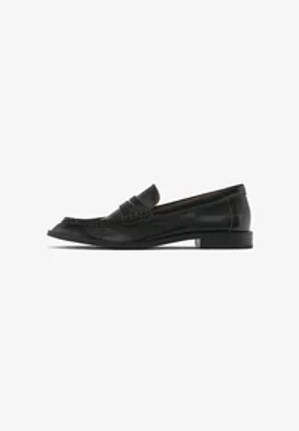 Massimo Dutti SOFT PENNY - Mocassins - black/noir - ZALANDO.FR