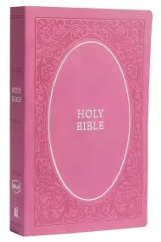 NKJV, Holy Bible, Soft Touch Edition, Leathersoft, Pink, Comfort Print: Free Delivery at Eden.co.uk
