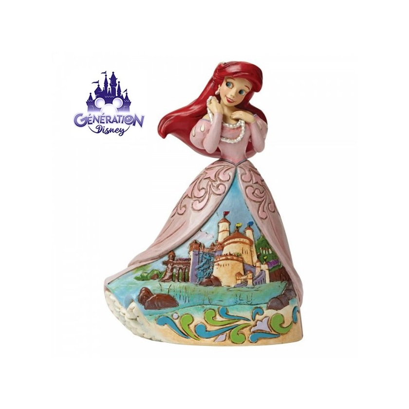Statuette résine Ariel "Enchanted castle dress" Jim Shore