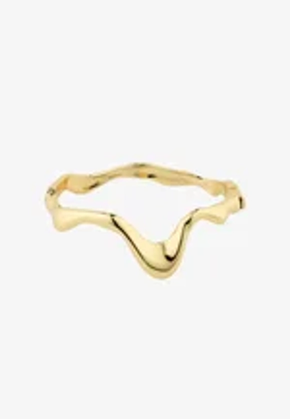Pilgrim MOON RECYCLED BANGLE - Bracelet - gold plated/doré - ZALANDO.FR