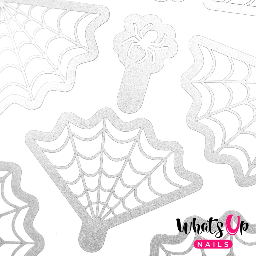 Whats Up Nails / Spider Web Stencils – Daily Charme