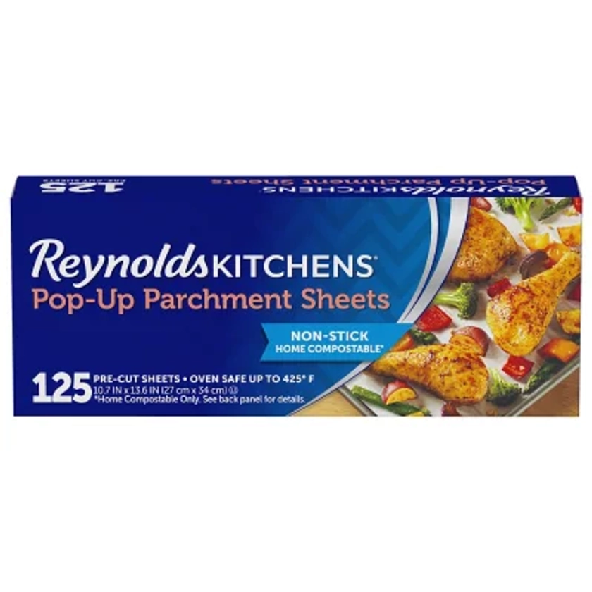 Reynolds Kitchens Pop-Up Parchment Paper Sheets, 125 ct. - Sam's Club