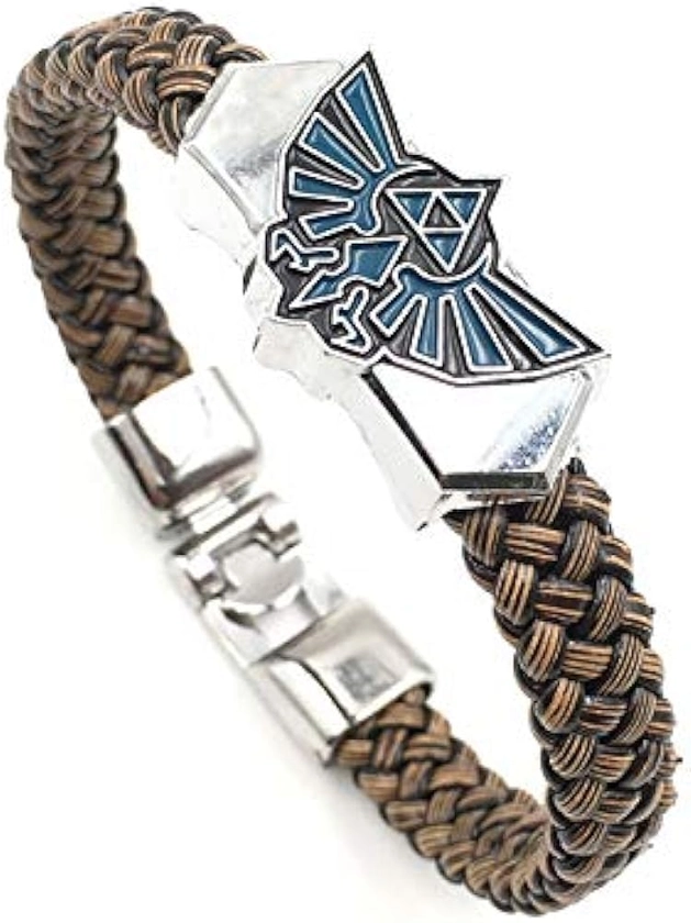 Multiculture Bracelet Zelda avec logo Hylian Sheikahslate Symbole The Legend of Zelda