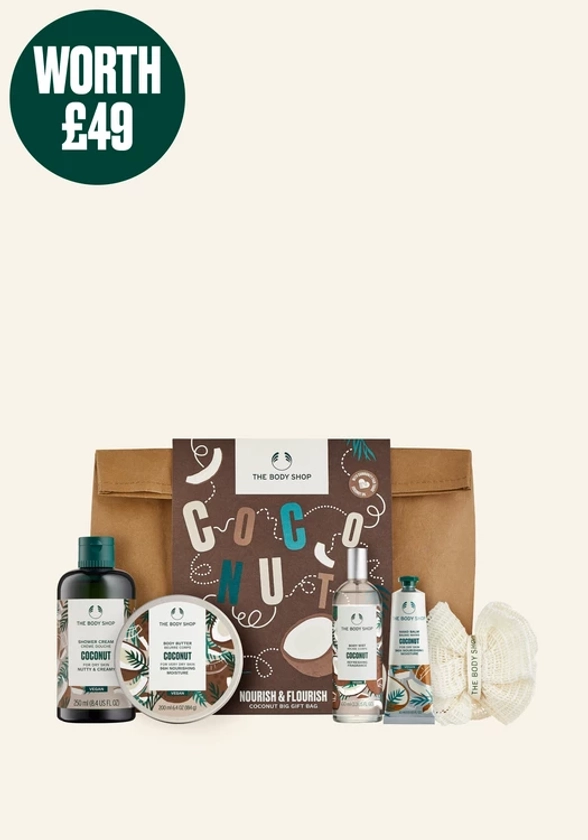 Nourish & Flourish Coconut Big Gift Bag