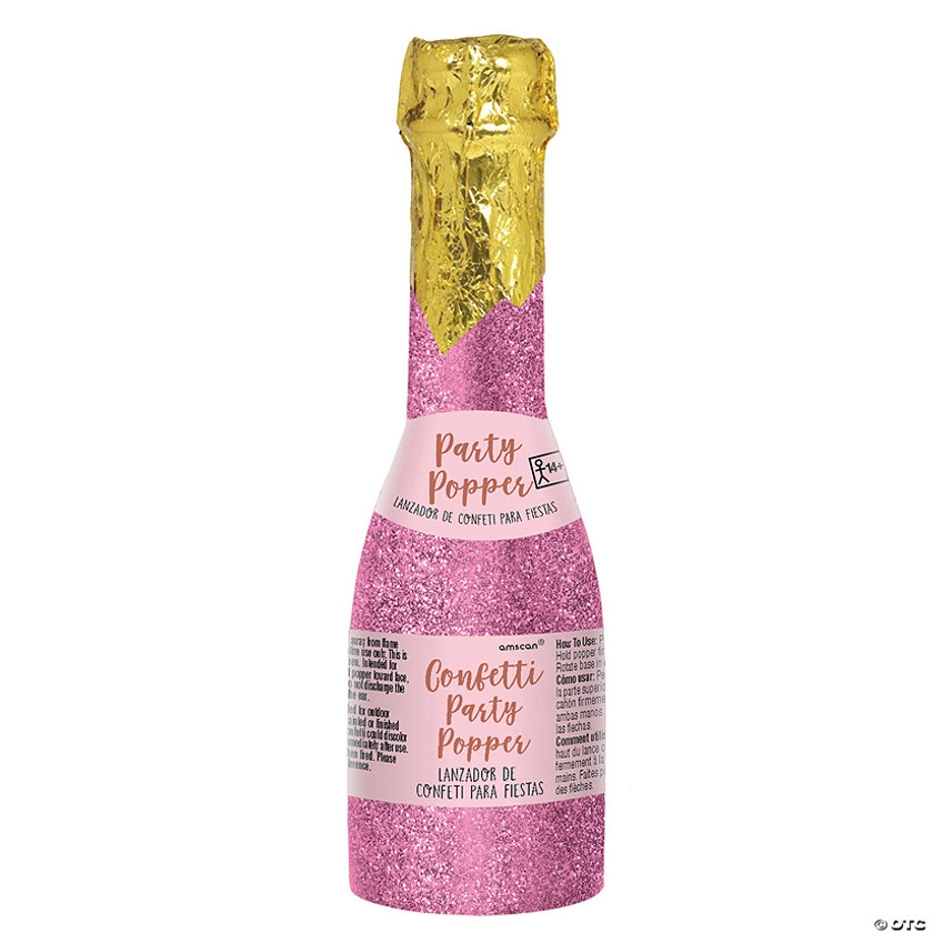 Mini Glitter Bottle Confetti Bachelorette Party Popper | Oriental Trading