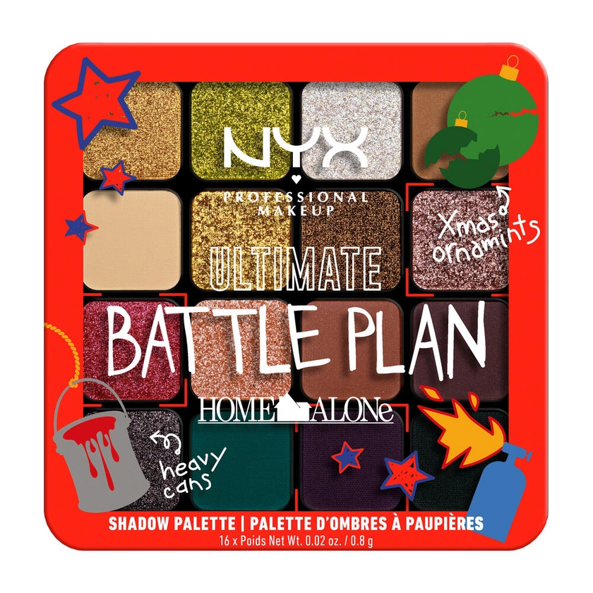 Ultimate Shadow Palette - Édition limitée Maman j'ai raté l'avion | NYX PM