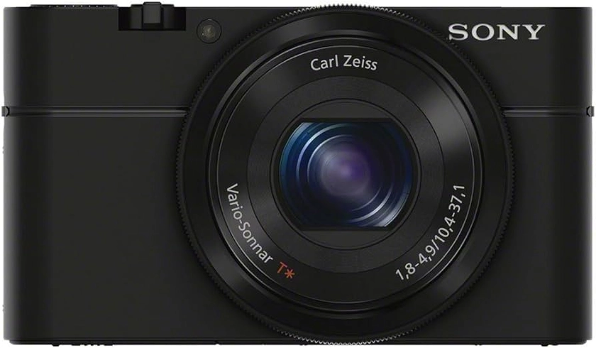 Sony RX100 20.2 MP Premium Compact Digital Camera w/ 1-inch sensor, 28-100mm ZEISS zoom lens, 3” LCD