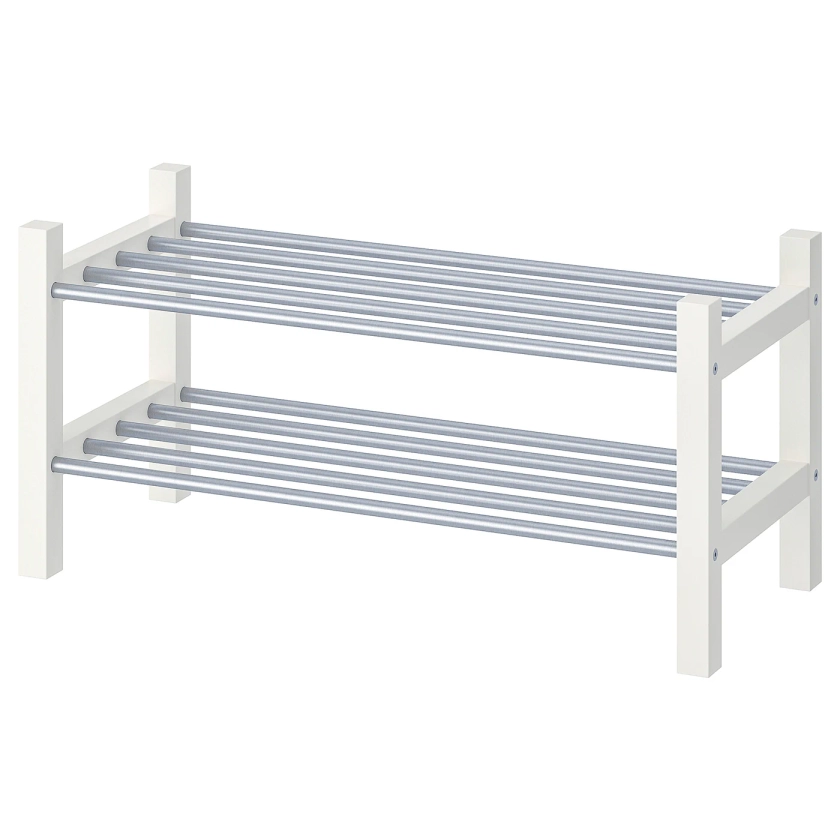 TJUSIG Shoe rack, white, 31 1/8" - IKEA