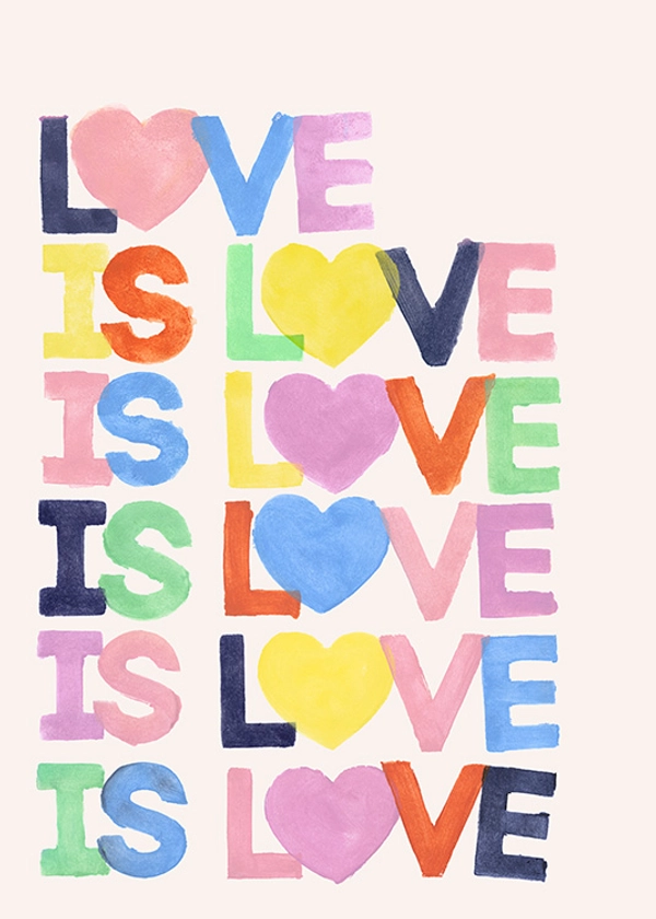 Love Is Affiche
