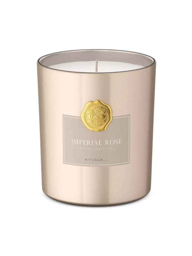 Private Collection Imperial Rose Scented Candle - elegante candela profumata | RITUALS