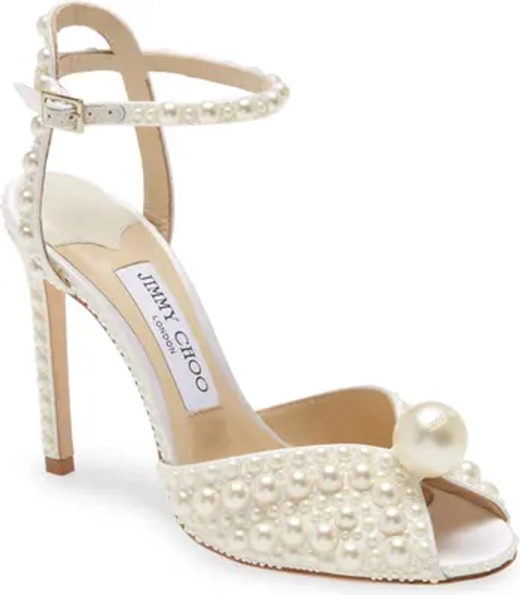 Jimmy Choo Sacora Embellished Sandal