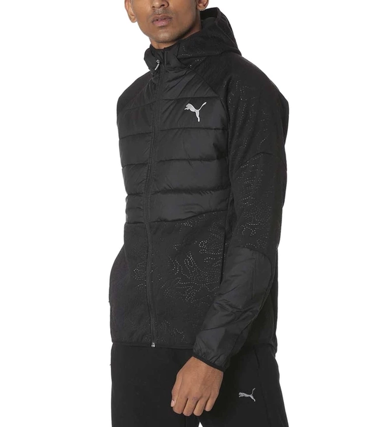 Buy Puma Black Regular Fit Puffer Jacket for Men Online @ Tata CLiQ Luxury