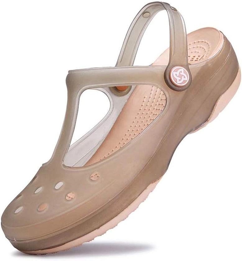 KELMALL Women's Classic Garden Clog, Casual Slip on Water Sandal Shoe for Indoor Outdoor