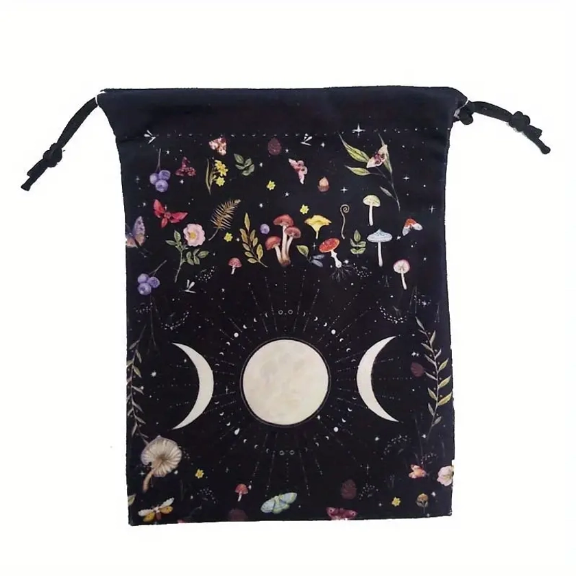 Tarot Readings Luxurious Velvet Drawstring Bag - Temu