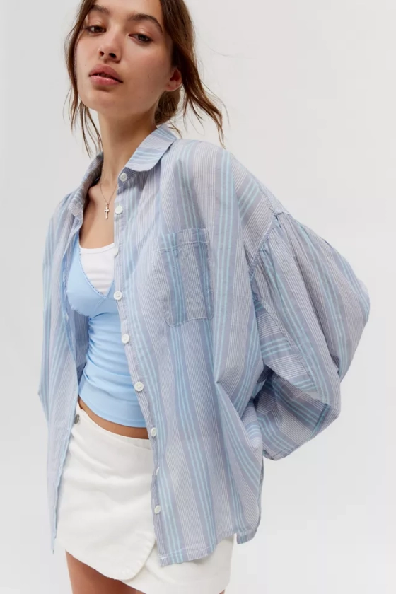 BDG Erin Breezy Button-Down Shirt