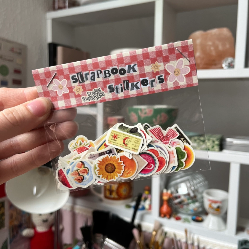 ‘mini scrapbooking’ stickers