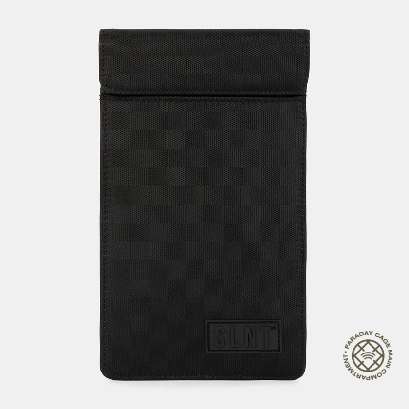Faraday Phone Bag - Medium Plus / Black / Weatherproof Nylon - SLNT®