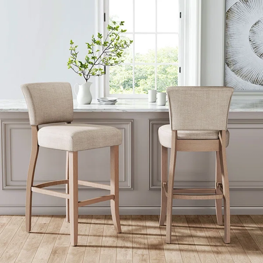 Soukup Upholstered 74cm Counter Stool