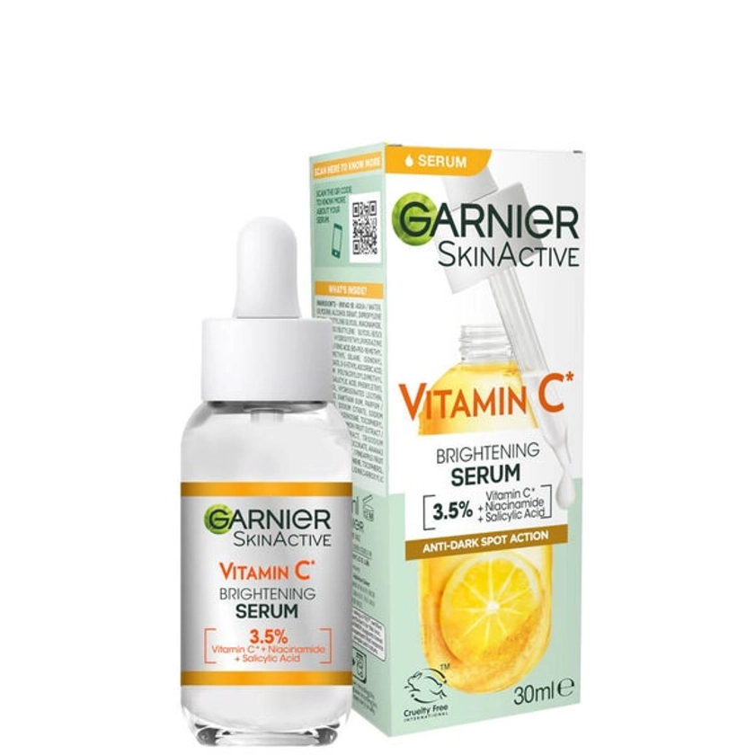 Garnier 3.5% Vitamin C, Niacinamide, Salicylic Acid, Brightening and Anti Dark Spot Serum 30ml