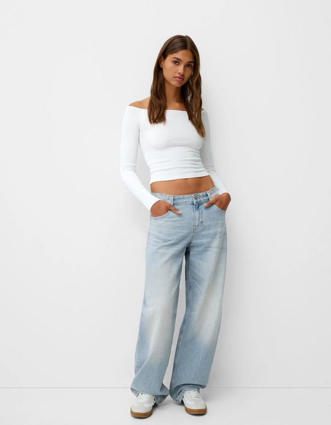 Balloon fit baggy jeans - Trousers - BSK Teen