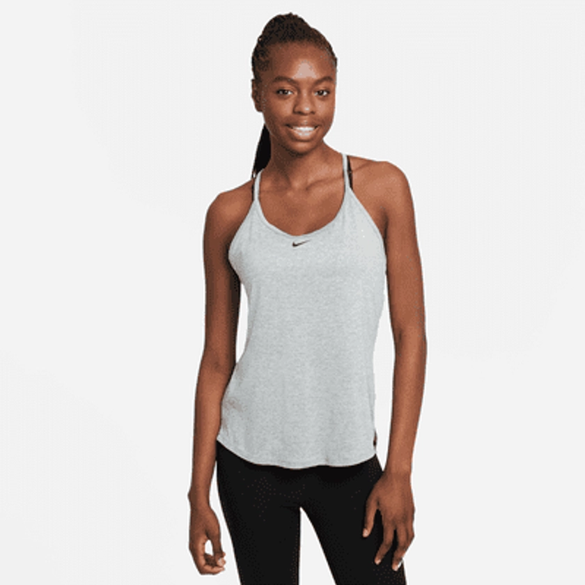 Débardeur coupe standard Nike Dri-FIT One Elastika pour Femme. Nike BE