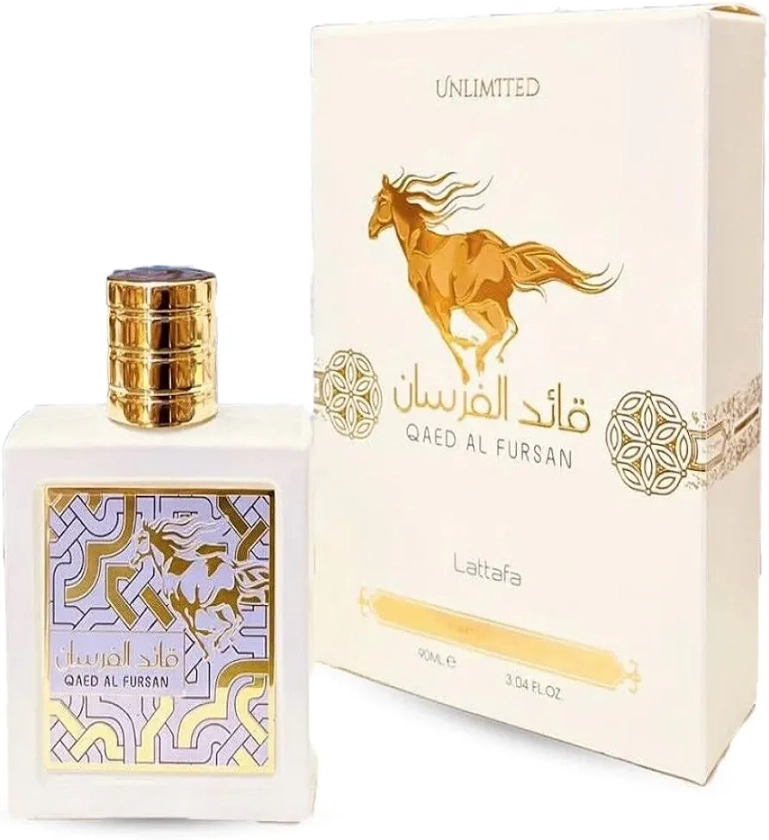 Qaed Al Fursan Unlimited - Arabic Luxury Long Lasting Fragrance - Vanilla, Coconut, Sweet - Unsiex, Men, Women 90 ml Eau De Parfum