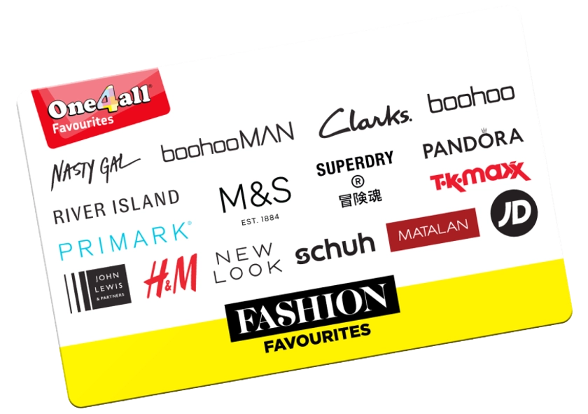 Fashion Gift Cards & Vouchers | One4all UK