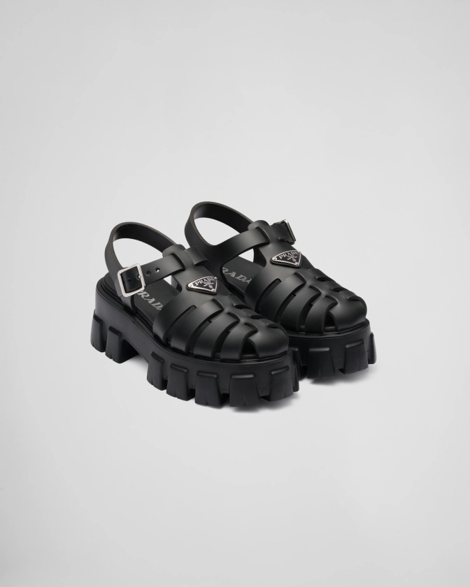 Rubber Monolith sandals