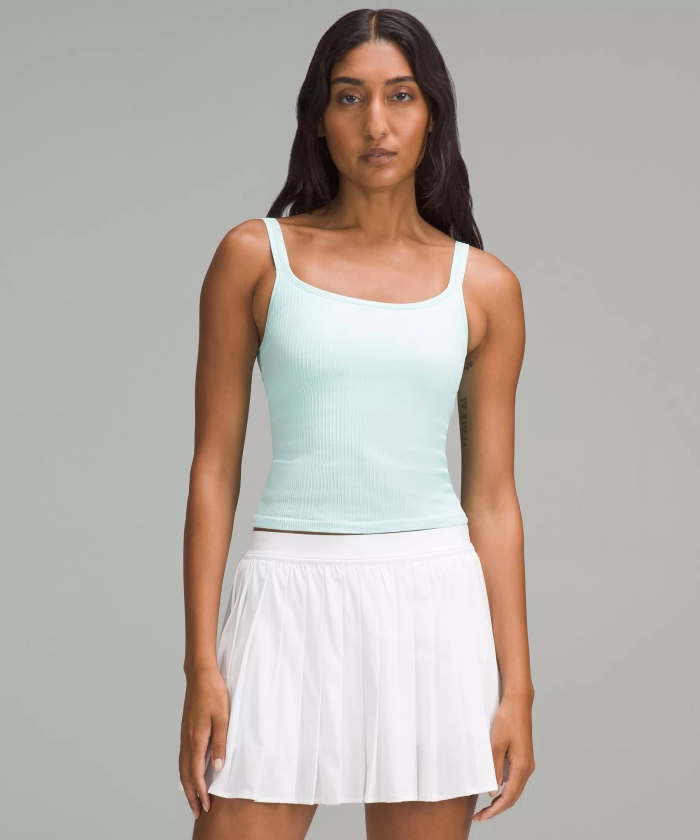 Ebb to Street Scoop-Neck Cropped Tank Top *Light Support, B/C Cup | Women's Sleeveless & Tank Tops | lululemon