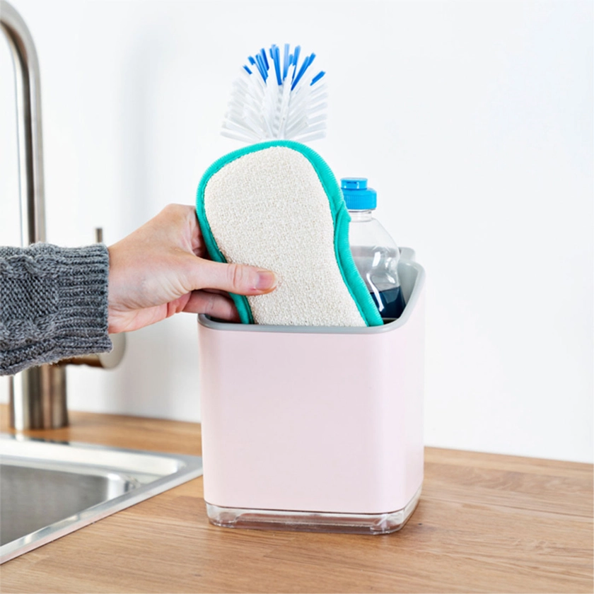 Minky Kitchen Sink Tidy - Pink