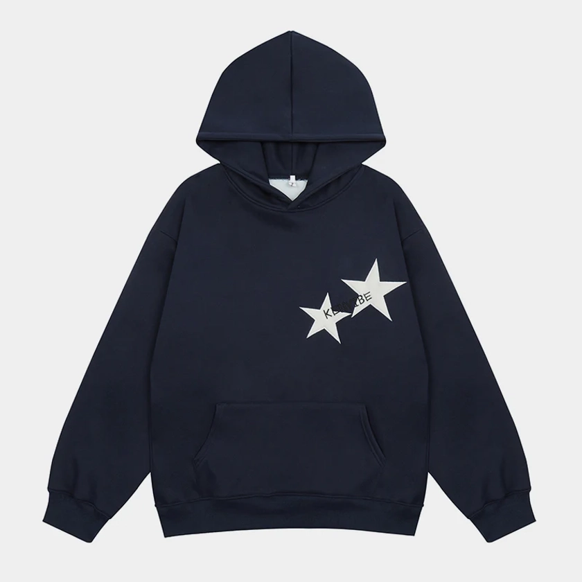 Twinkle Threads | Star Embellished Hoodie