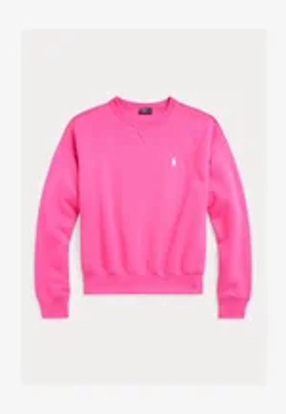 Polo Ralph Lauren FLEECE CREWNECK PULLOVER - Sweatshirt - desert pink/rose - ZALANDO.FR