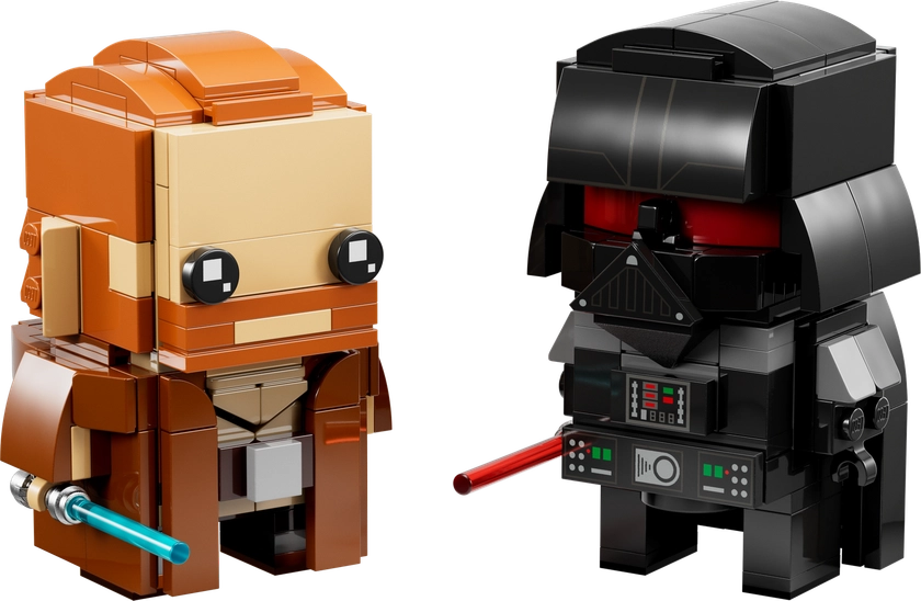Obi-Wan Kenobi™ et Dark Vador 40547 | BrickHeadz | Boutique LEGO® officielle FR