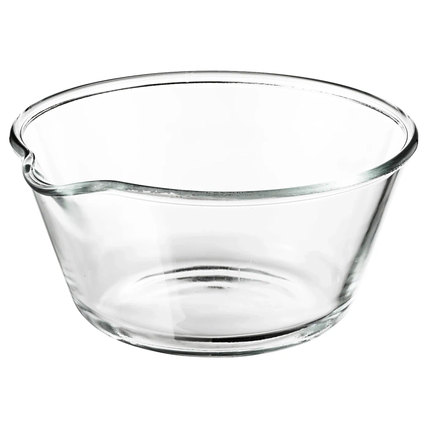 VARDAGEN bowl, clear glass, 10" - IKEA