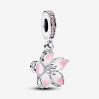 Cherry Blossom Dangle Charm | Sterling silver | Pandora US